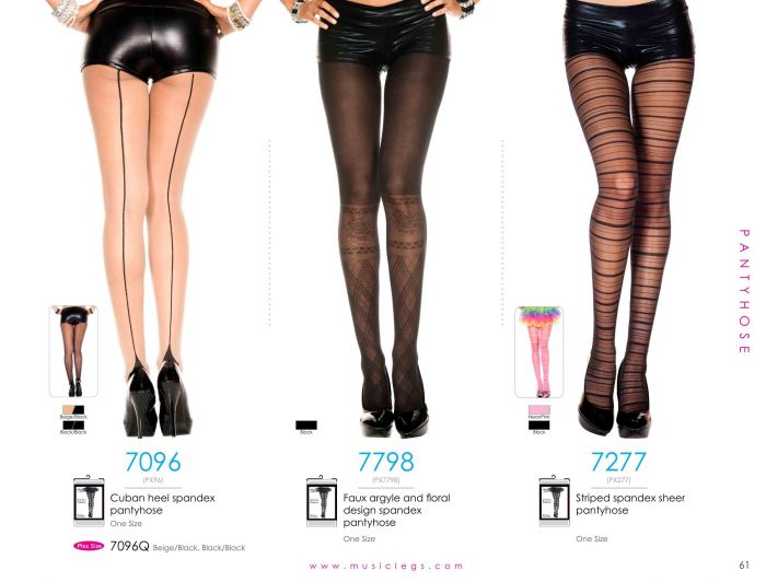 Music Legs Music Legs-hosiery Catalog 2019-61  Hosiery Catalog 2019 | Pantyhose Library